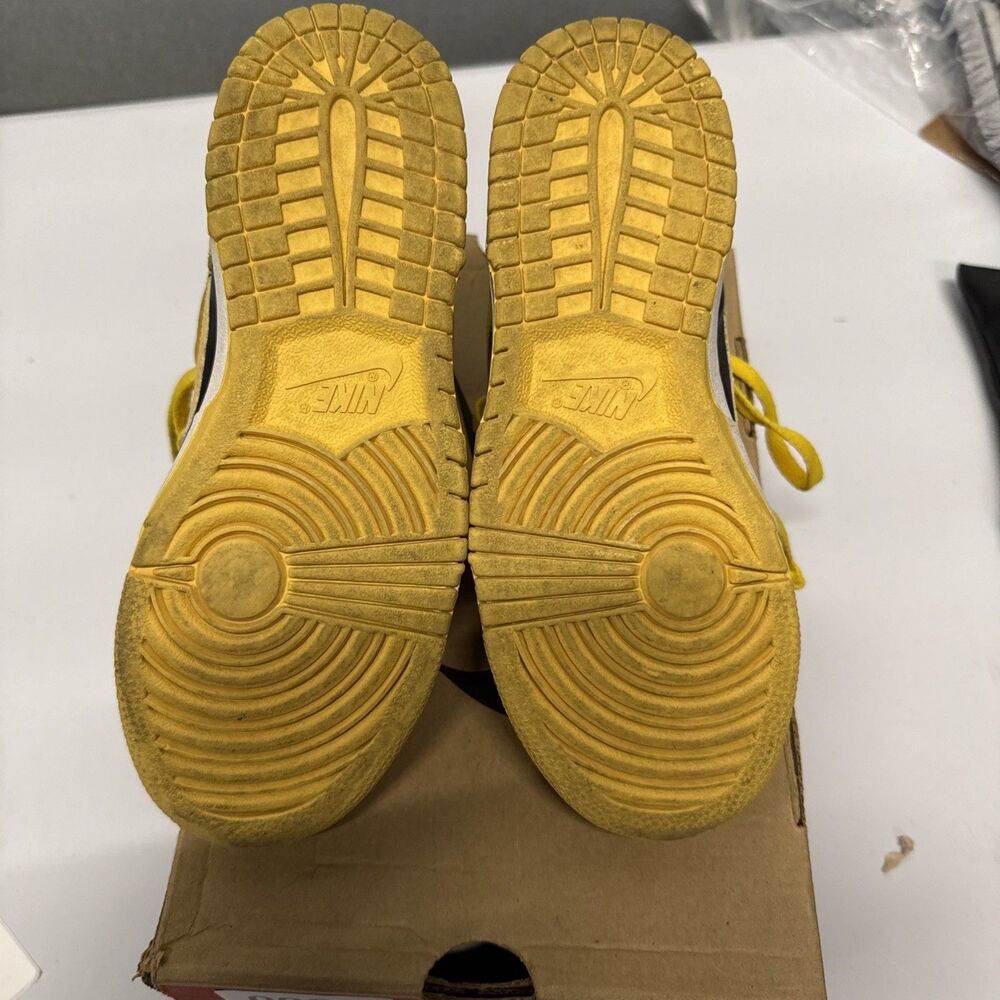 Nike Dunk High LE Goldenrod Size 3.5Y 646029071 w/Box - Picture 6 of 6